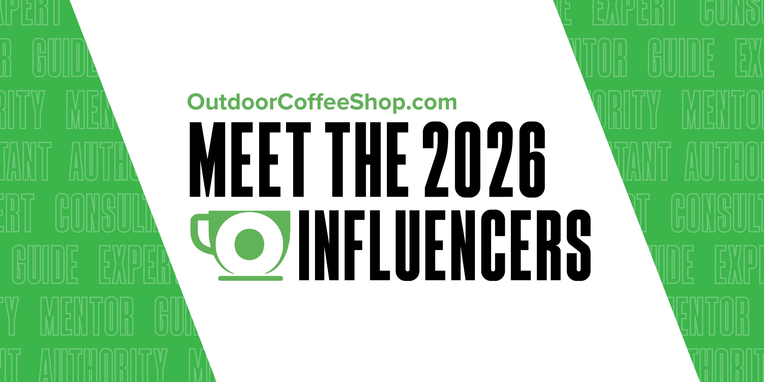 The Coffee Shops™ announce 2026 OutdoorCoffeeShop™ Outdoor Influencers