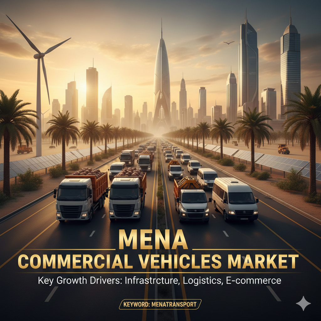 MENA Commercial Vehicles Market Projecting Historic Surge to USD 18.72 Billion by 2035 Amid Infrastructure Reset